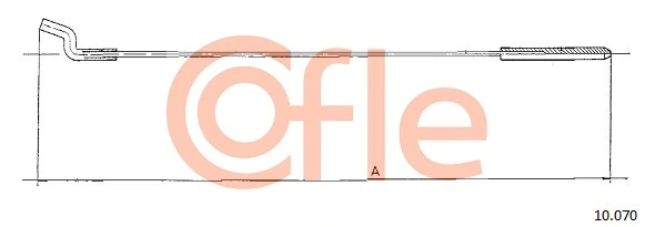 Câble d'accélération COFLE 92.10.070