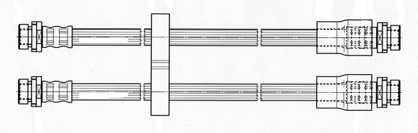 Flexible de frein CEF 512312