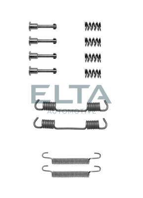 Kit d'accessoires, mâchoires de frein de stationnement ELTA AUTOMOTIVE EA8088
