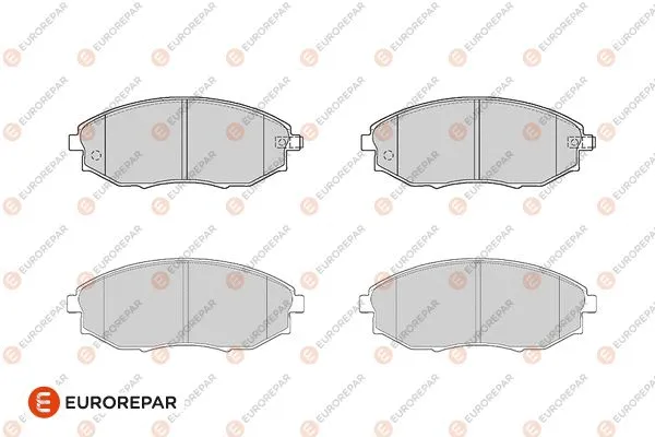 Kit de plaquettes de frein, frein à disque EUROREPAR 1686279980