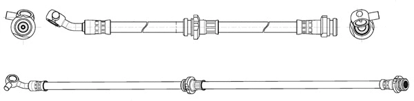 Flexible de frein CEF 514574