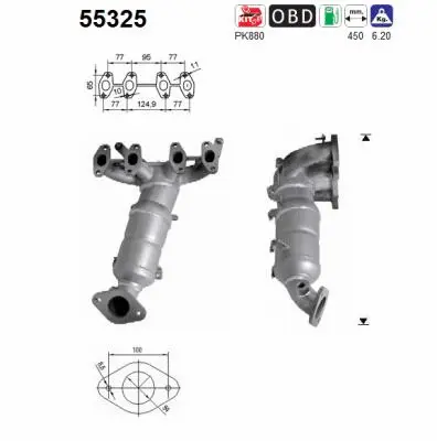 Catalyseur AS 55325
