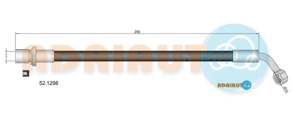 Flexible de frein ADRIAUTO 52.1298