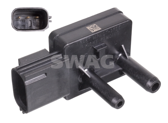 Capteur, pression des gaz échappement SWAG 50 10 0855
