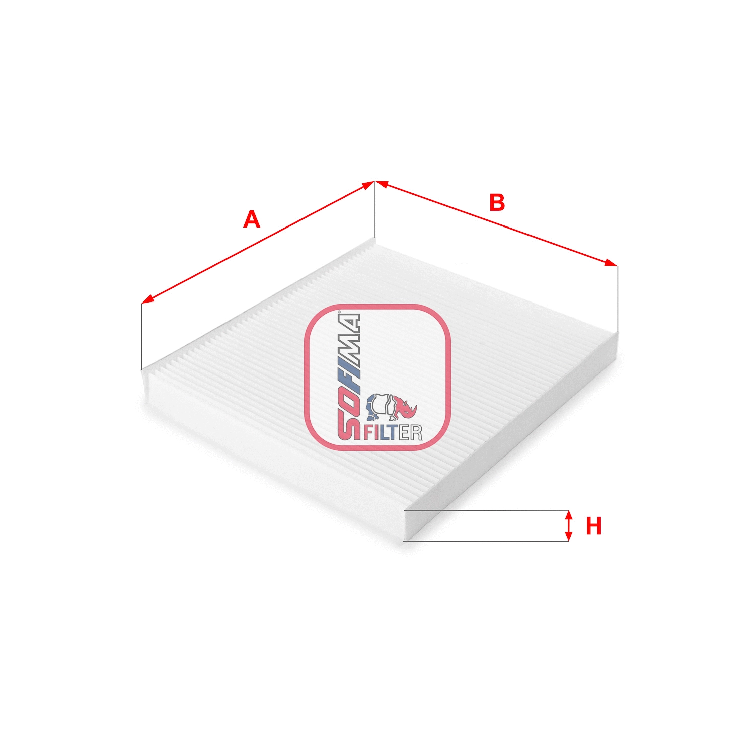 Filtre, air de l'habitacle SOFIMA S 3209 C
