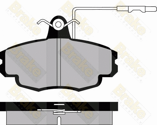 Kit de plaquettes de frein, frein à disque Brake ENGINEERING PA591