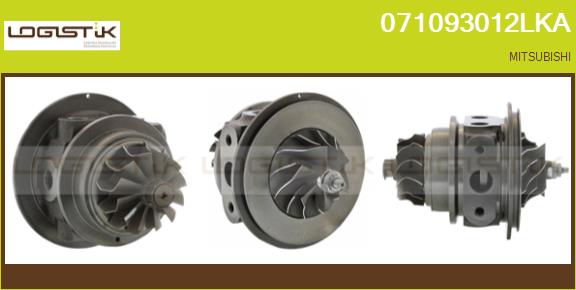 Groupe carter, turbocompresseur LGK 071093012LKA