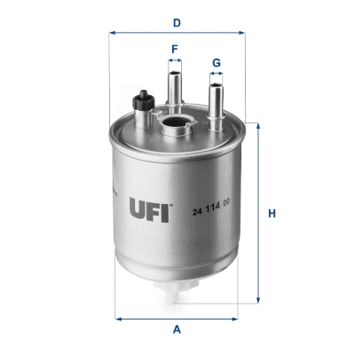 Filtre à carburant UFI 24.114.00
