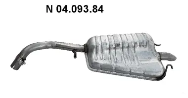 Silencieux arrière EBERSPÄCHER 04.093.84