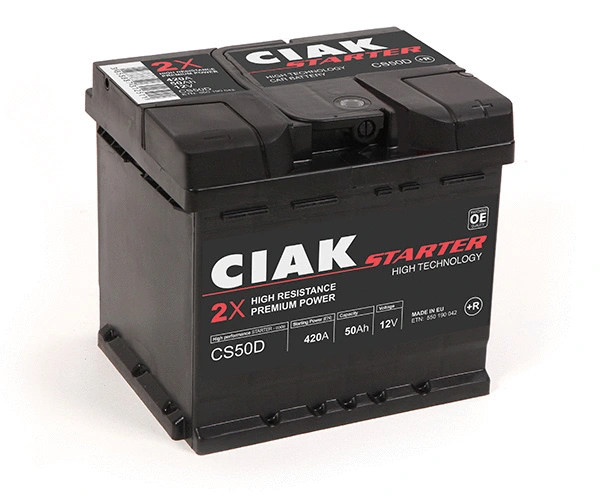 Batterie de démarrage CIAK Starter CS50D