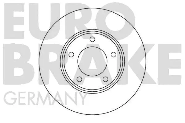 Disque de frein EUROBRAKE 5815201220