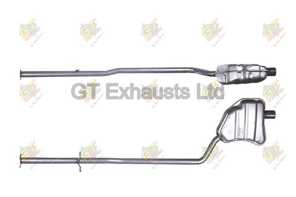 Silencieux arrière GT Exhausts GBM355