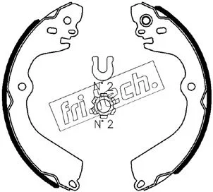 Jeu de mâchoires de frein fri.tech. 1067.205