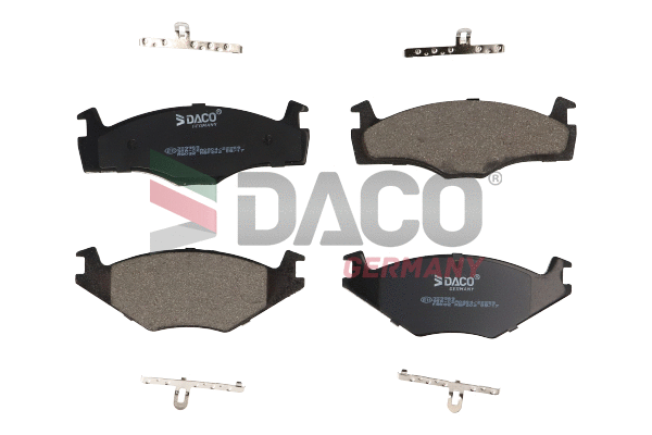 Kit de plaquettes de frein, frein à disque DACO Germany 329969