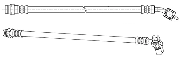 Flexible de frein CEF 512748
