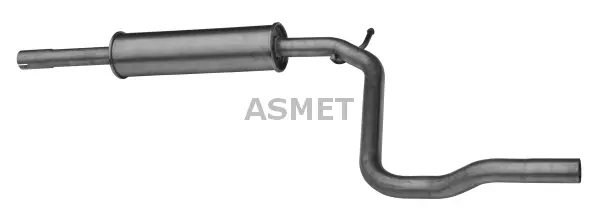 Silencieux central ASMET 03.075