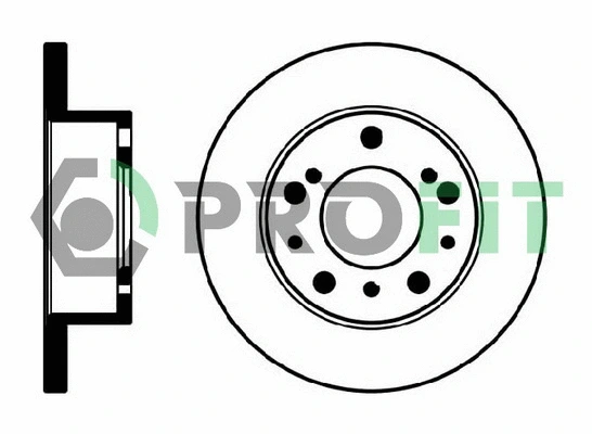 Disque de frein PROFIT 5010-0063