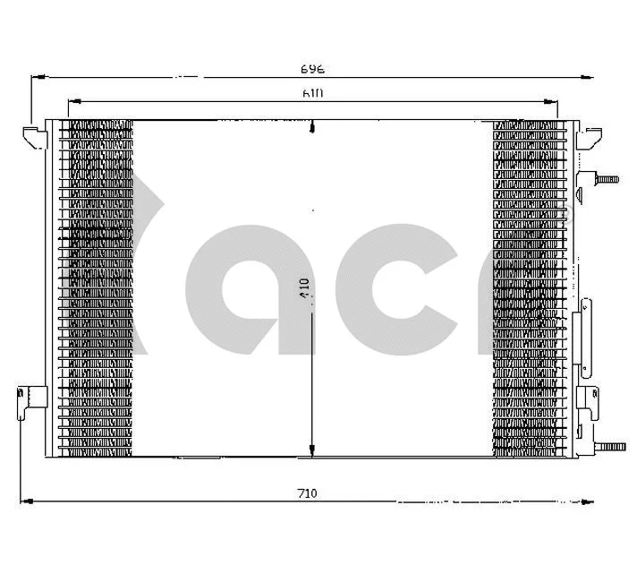 Condenseur, climatisation ACR 300500