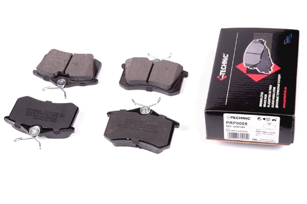 Kit de plaquettes de frein, frein à disque PROTECHNIC PRP0005