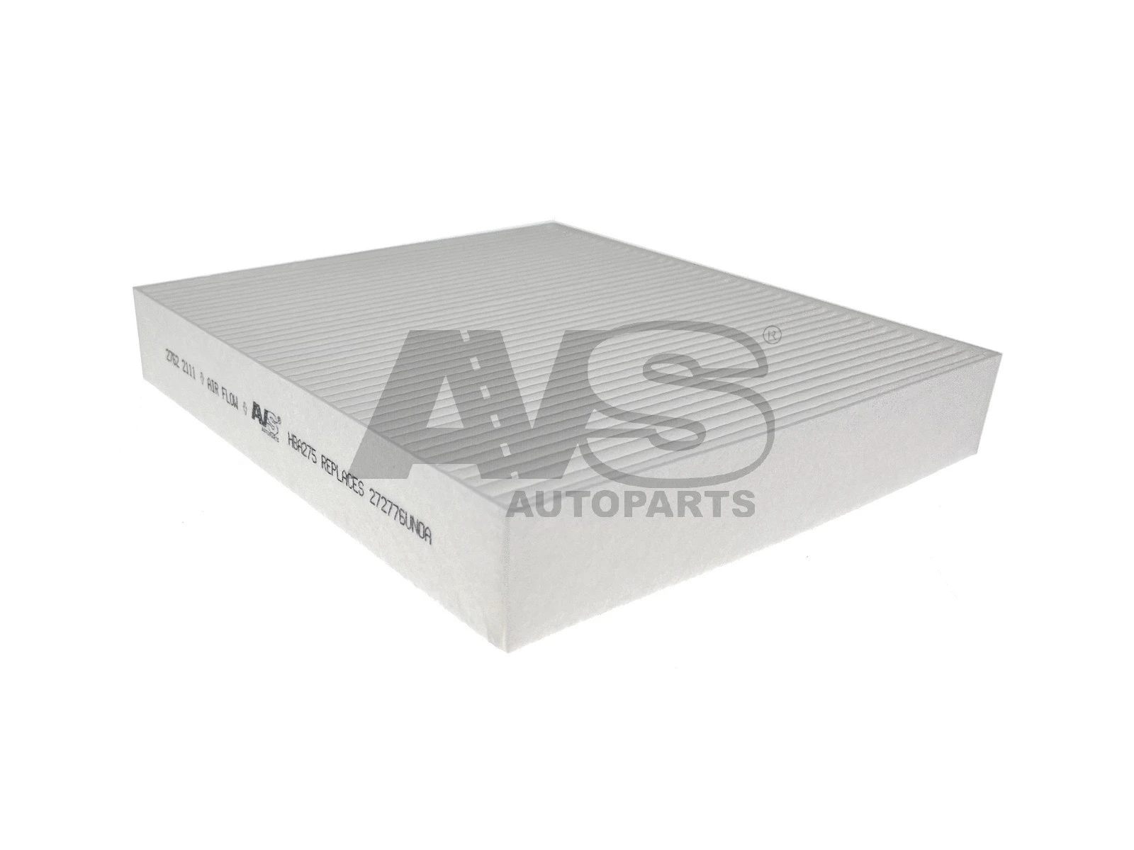 Filtre, air de l'habitacle AVS AUTOPARTS HBA275