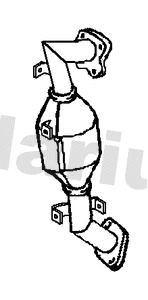 Filtre à particules / à suie, échappement KLARIUS 390515