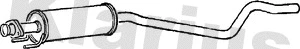 Silencieux central KLARIUS 250122