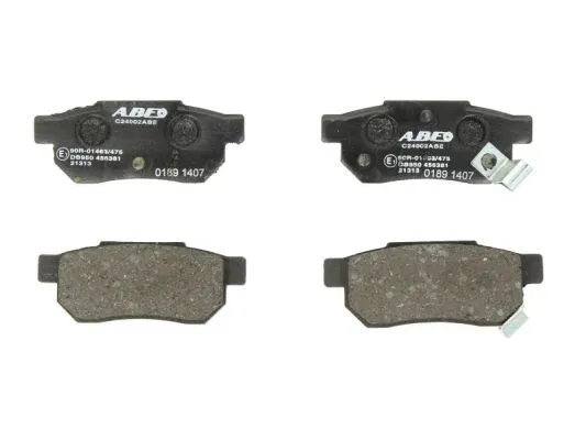 Kit de plaquettes de frein, frein à disque ABE C24002ABE