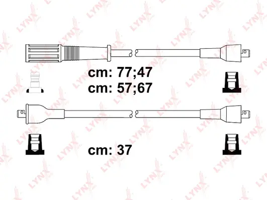 Kit de câbles d'allumage LYNXAUTO SPC4816