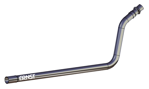 Tuyau d'échappement VEGAZ GmbH PGR-278ERNS
