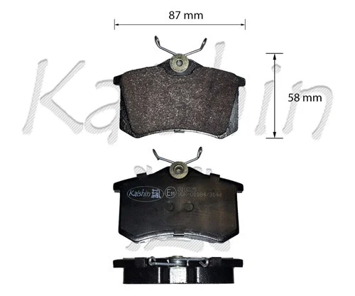Kit de plaquettes de frein, frein à disque KAISHIN FK10225