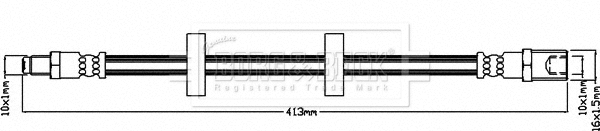 Flexible de frein BORG & BECK BBH8673