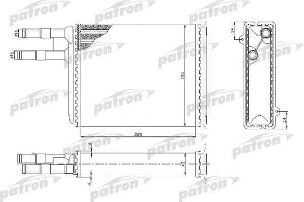 Système de chauffage PATRON PRS2081
