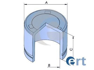 Piston, étrier de frein ERT 150901-C