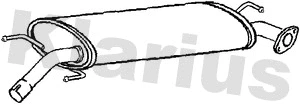 Silencieux central KLARIUS 231404