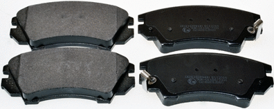 Kit de plaquettes de frein, frein à disque DENCKERMANN B111014