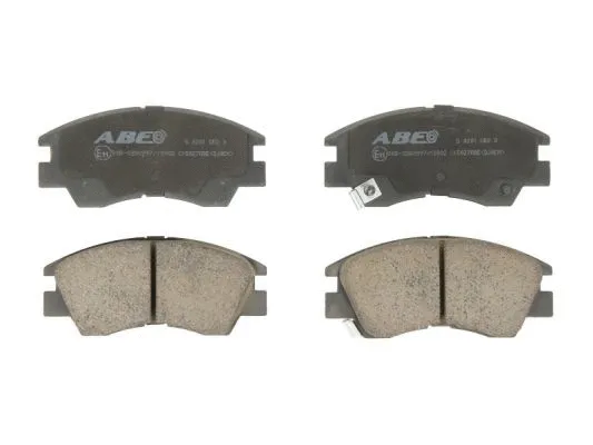 Kit de plaquettes de frein, frein à disque ABE C15027ABE