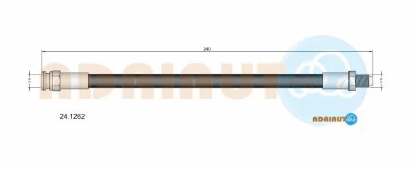Flexible de frein ADRIAUTO 24.1262