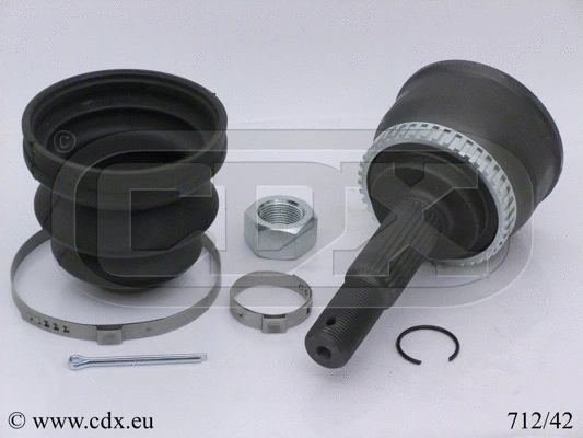 Jeu de joints, arbre de transmission CDX 712/42