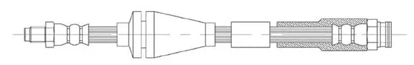 Flexible de frein Technika 37233