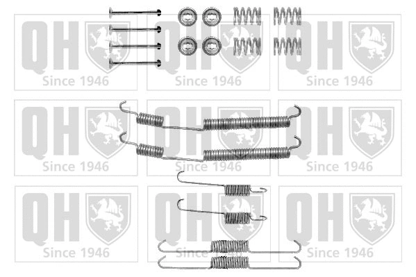 Kit d'accessoires, mâchoire de frein QUINTON HAZELL BFK399