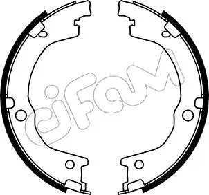 Jeu de mâchoires de frein, frein de stationnement CIFAM 153-230