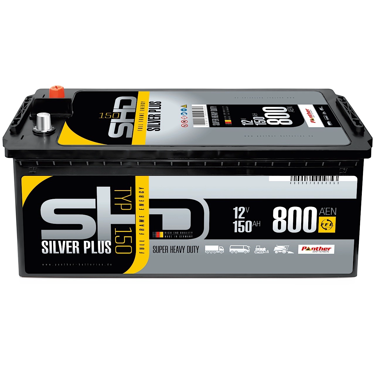 Batterie de démarrage PANTHER-BATTERIEN SB.650111080