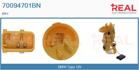 unité d'alimentation de carburant REAL 70094701BN