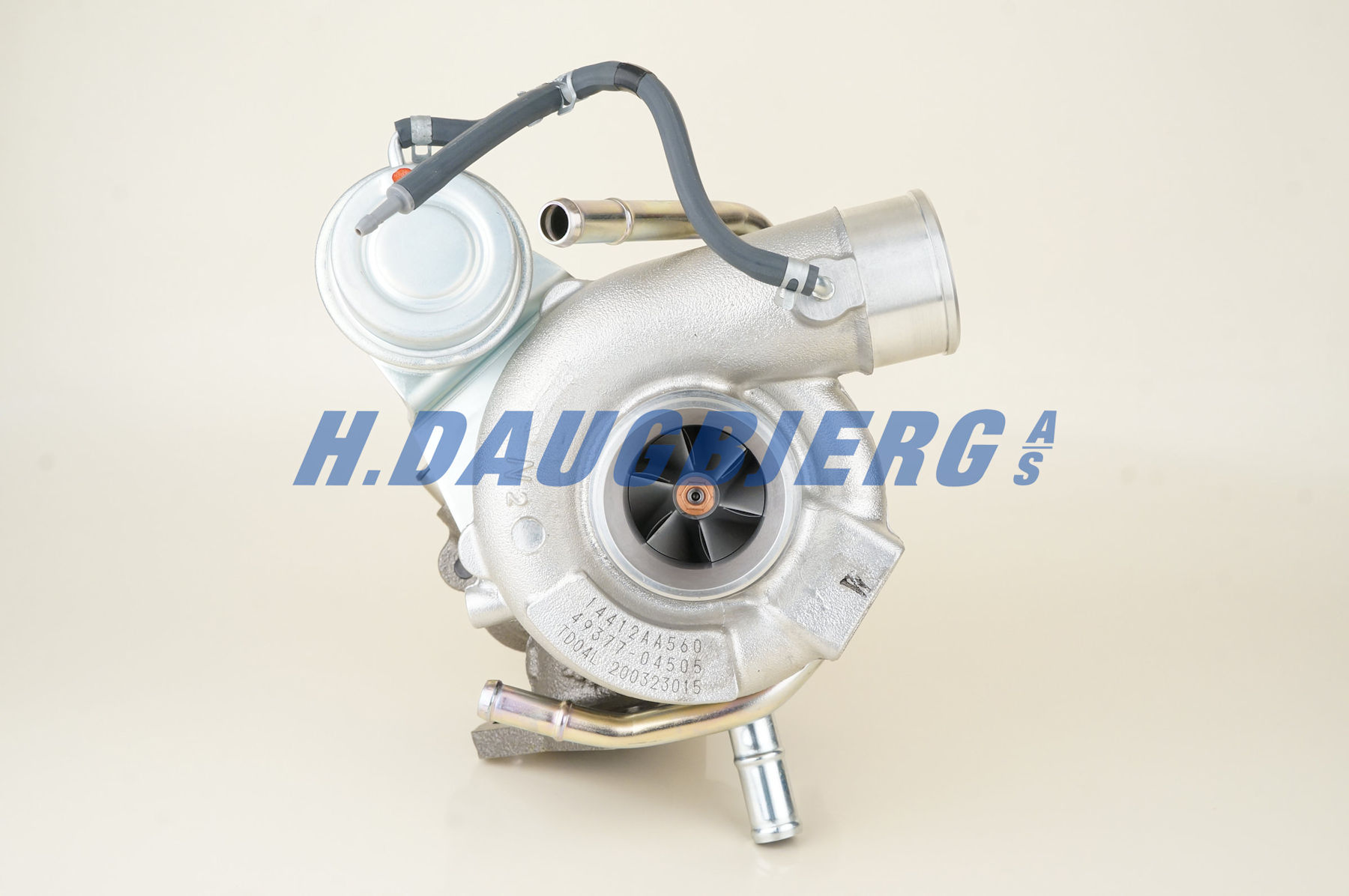 Turbocompresseur, suralimentation H. Daugbjerg 49377-04555