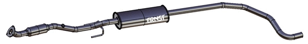 Silencieux central VEGAZ GmbH OS-673ERNS