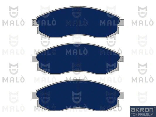 Kit de plaquettes de frein, frein à disque AKRON-MALÒ 1050499