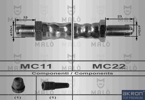 Flexible de frein AKRON-MALÒ 8461