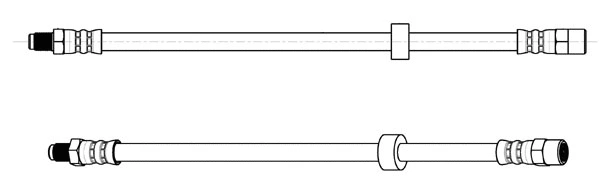 Flexible de frein CEF 512993