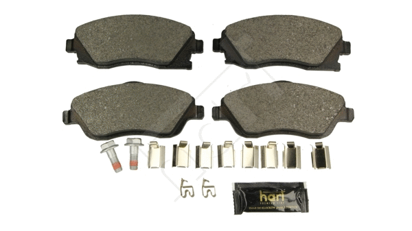 Kit de plaquettes de frein, frein à disque HART 248 971