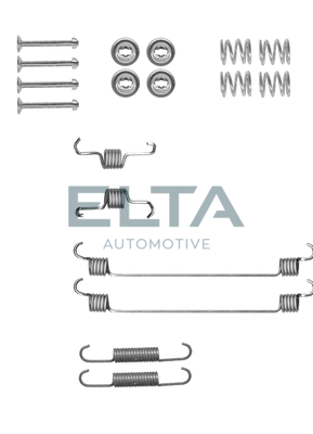 Kit d'accessoires, mâchoire de frein ELTA AUTOMOTIVE EA8190